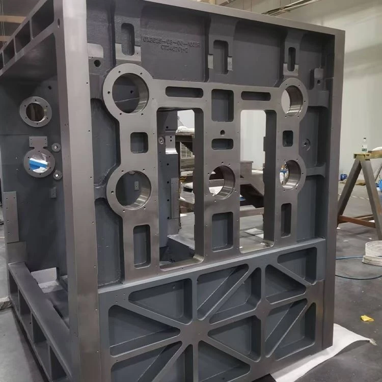 Grey Cast Iron Parts Roller Frame
